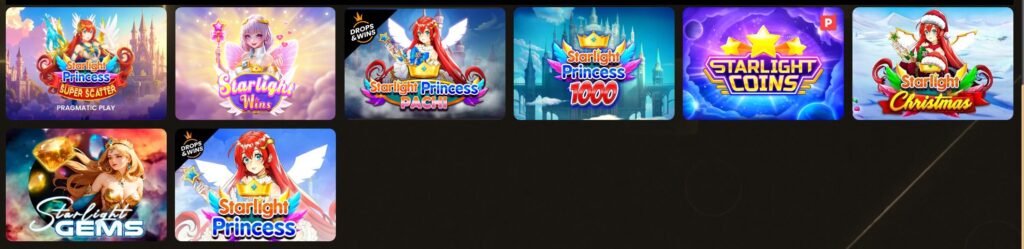 netbahis starlight princess oyunları