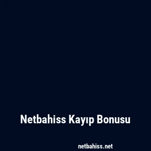 Netbahiss Kayıp Bonusu